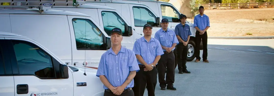 KIC Refrigeration crew ready for Mini Split Repair jobs across Union City